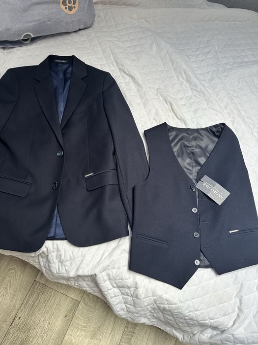 Пиджак + жилетка angelher 140 р 36 размер