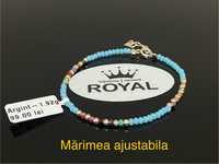 Bijuteria Royal CB : Bratara cu snur argint 925 1,92gr