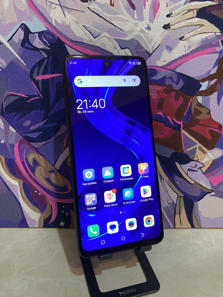 TECNO POVA 3 , ОЗУ 6 гб (+5) , ROM 128 гб