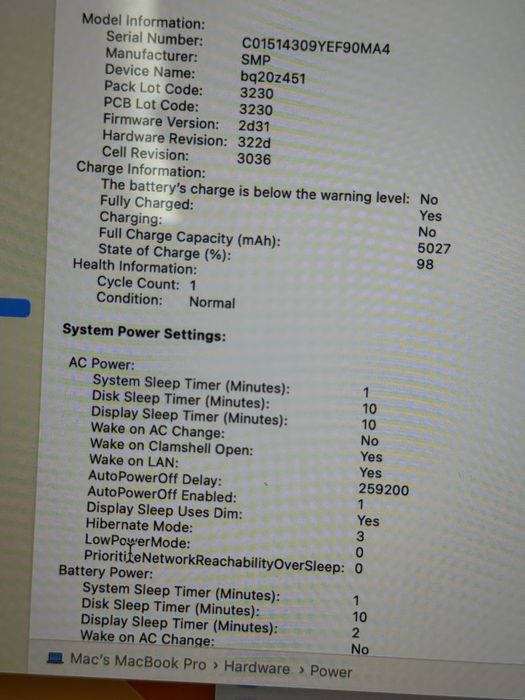 Macbook Pro 13 i5 8GB 256GB A1708 2017 Baterie noua