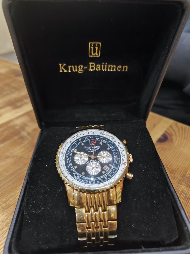 Диамантен часовник Krug-Baumen