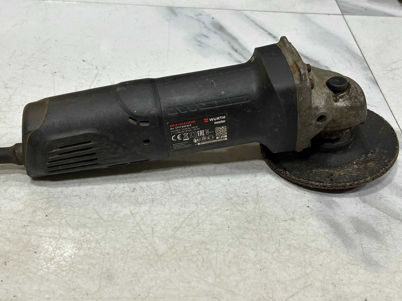 Wurth Ъглошлайф EWS 8-125 CLASSIC
