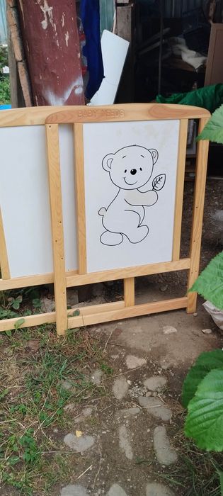 Doua capete de pat copii și un topper saltea 140 x200cm