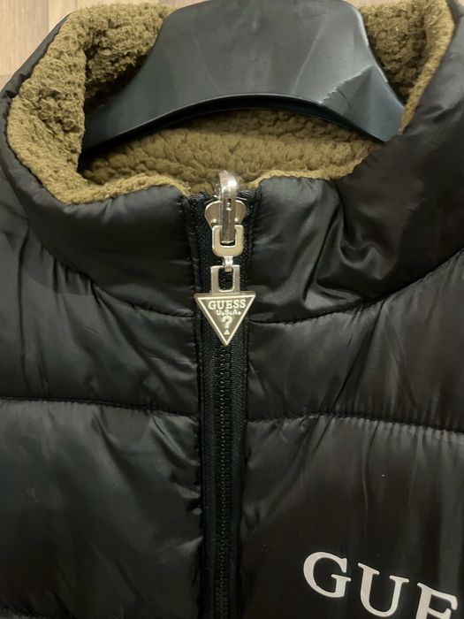 Двулицево детско  яке +елек Guess