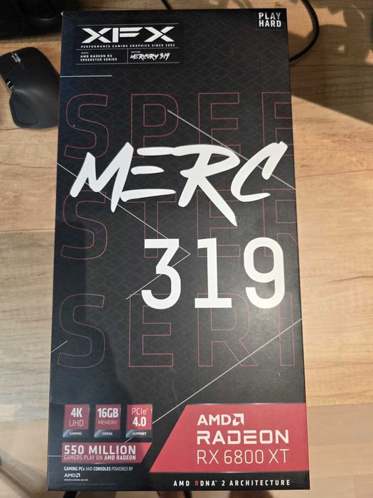 Placă video XFX RX 6800 XT 16 GB GDDR6