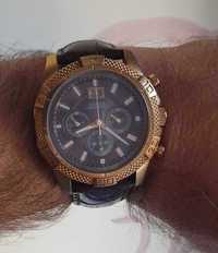 Ceas original Guess U19502G1, curea piele, in stare perfecta