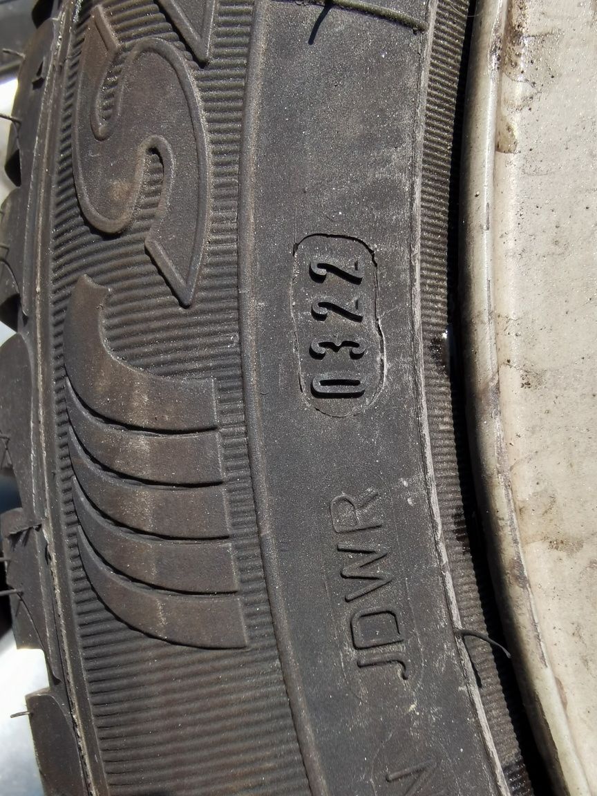 Set 4 jante aliaj 4x108 r15 peugeot 207 307 cu anvelope de vara noi