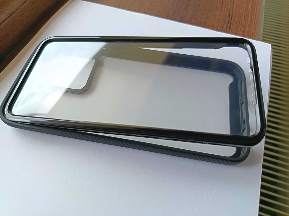 Husă tip carcasa 360 gr. pentru  Motorola Moto G84, neagră