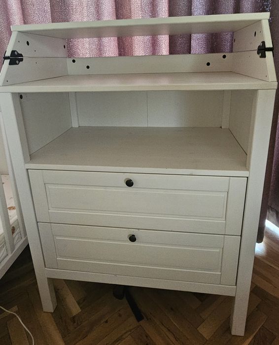 Комплект мебели ИКЕА Sundvik - гардероб, скрин за повиване и кошара