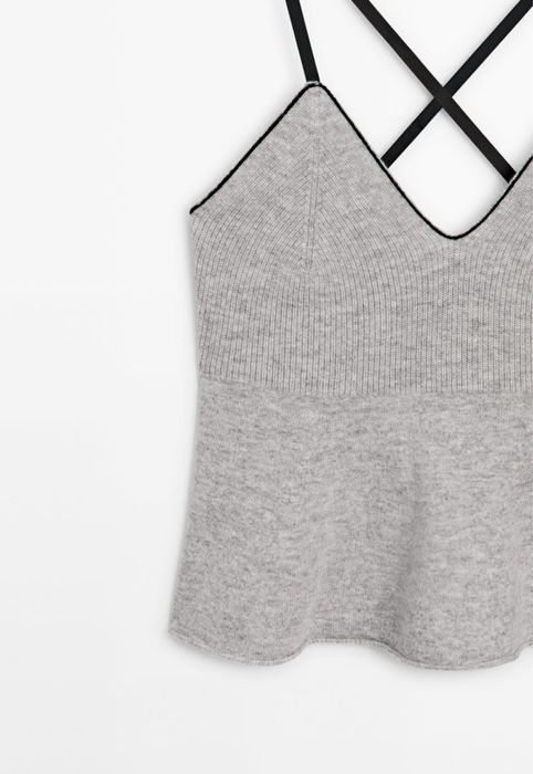 Top peplum Massimo Dutti Studio