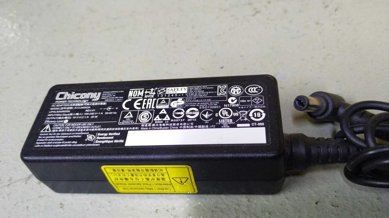 Адаптер Питание Fujitsu DSA-42D-12/ 12V-3A/ для Ноутбука, Мониторов