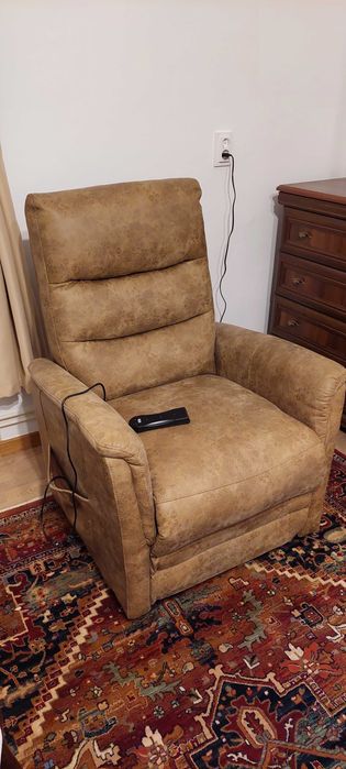 Vand Fotoliu tip Karl cu reclner ELECTRIC , stofa  MOBEXPERT