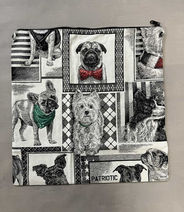 Калъфка за възглавница с цип. Размери:40х40; 43х43; 45х45