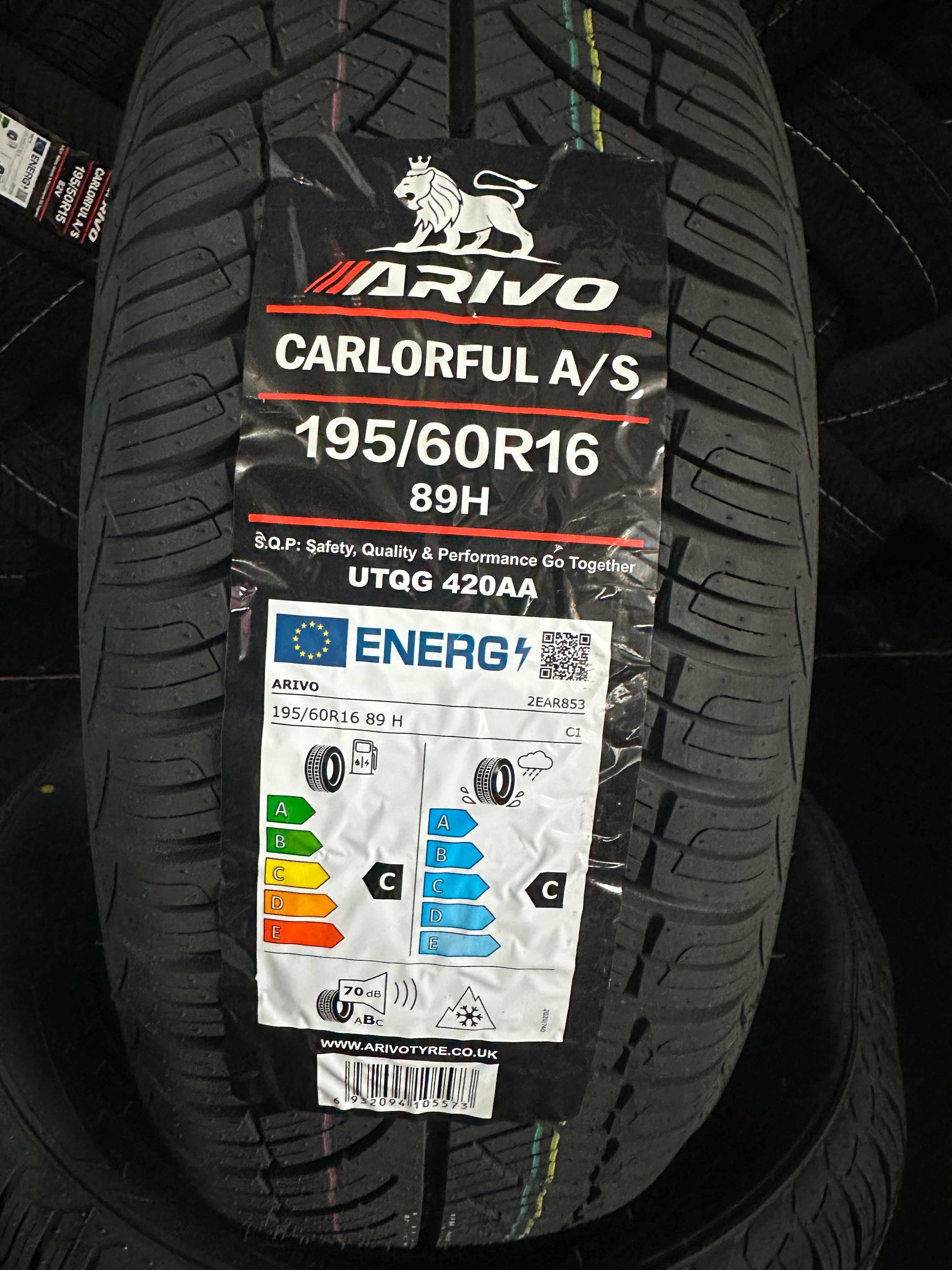 Нови Всесезонни Гуми Arivo Carlorful A/S 195/60R16 89H Нов Dot