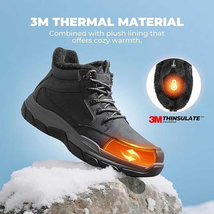 NORTIV 8 водонепроницаемые зимние ботинки (46)