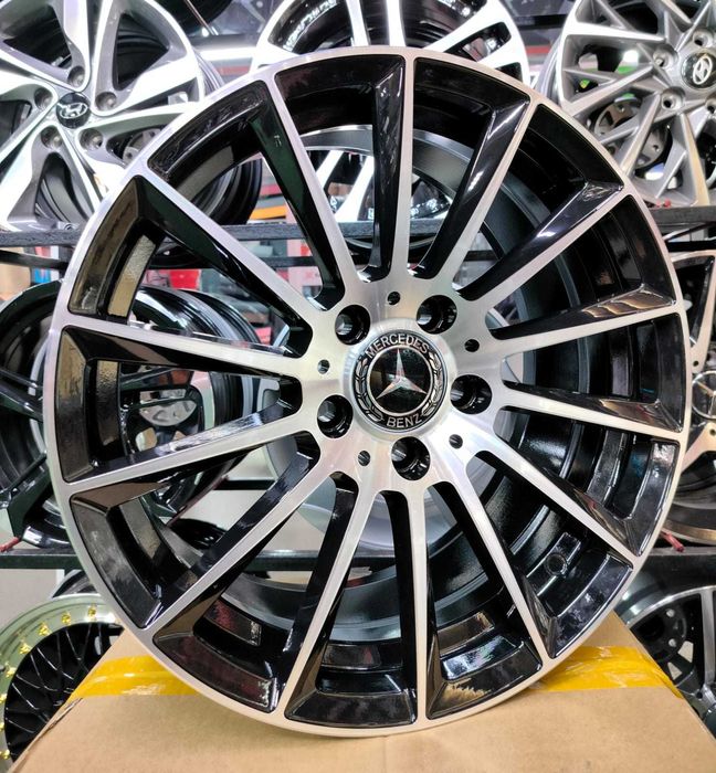 Новые диски R17 на mercedes benz