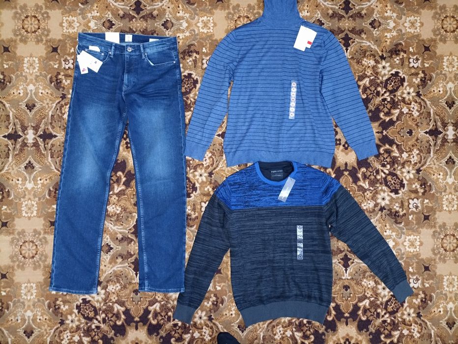 Распродажа. Мужская одежда. Новая. Германия. 5 вещей за 4000.