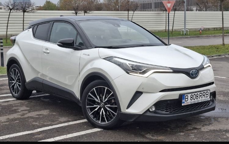 Toyota C-HR 1.8 Hybrid, alb perlat, Full option