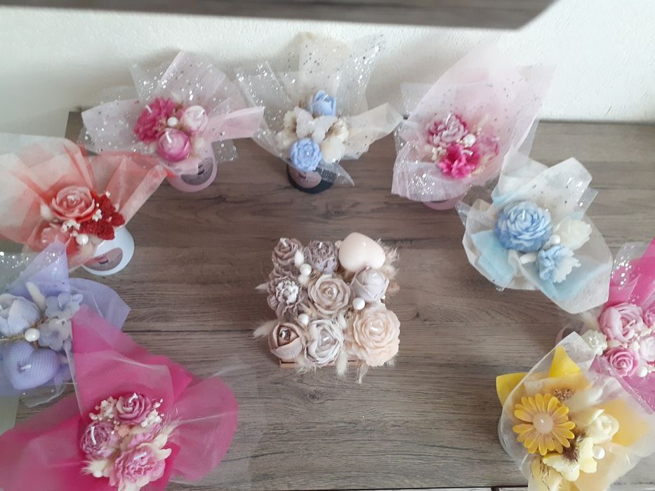 Вечен букет от ароматни свещи