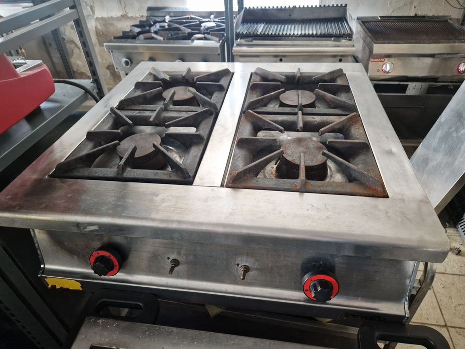 Aragaz de.putere de banc sau cu banc, din inox, gaz sau curent