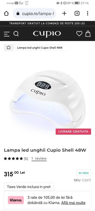Lampi Noi Cupio diverse