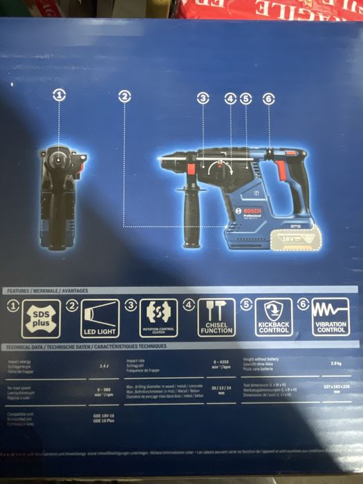 Bormasina GBH-18V-24 C