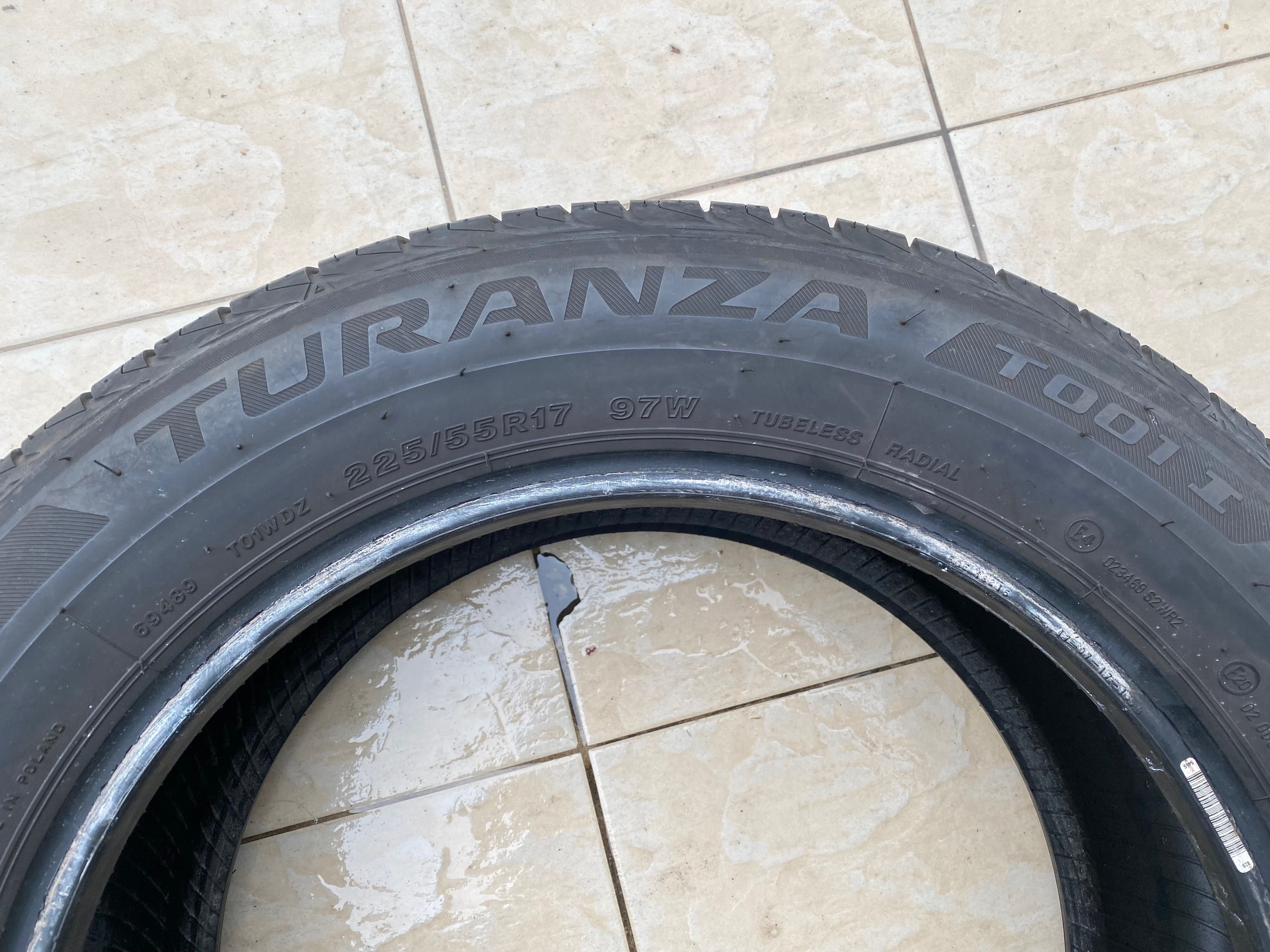 Гуми летни гума 225/55/17” BRIDGESTONE TURANZA