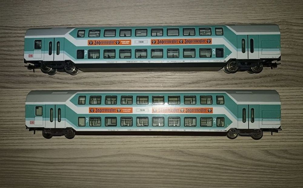 Fleischmann vagoane de călători etajate scara H0 

Preț pe bucata 250l