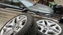 JANTE alu originale cu caciucuri de iarna BMW X3-E83 235/50/18