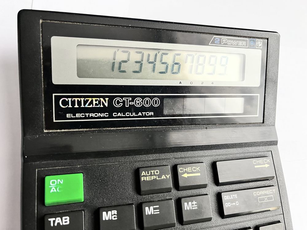Калкулатор Citizen CT-600