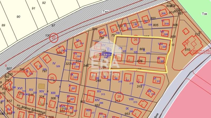 Продава се Парцел в с. Кубратово, Област София-град - 4384 кв.м за 69 €/кв.м - Снимка #1