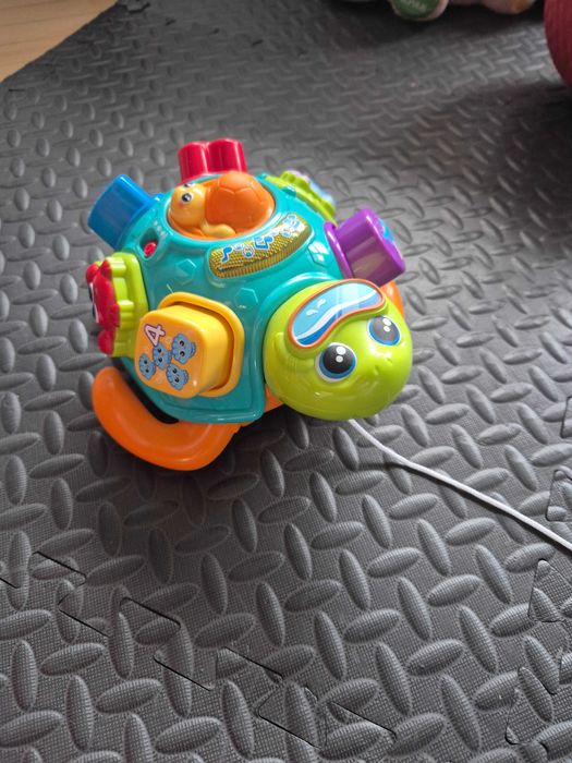 WINFUN Костенурка сортер за дърпане със звук и светлина.