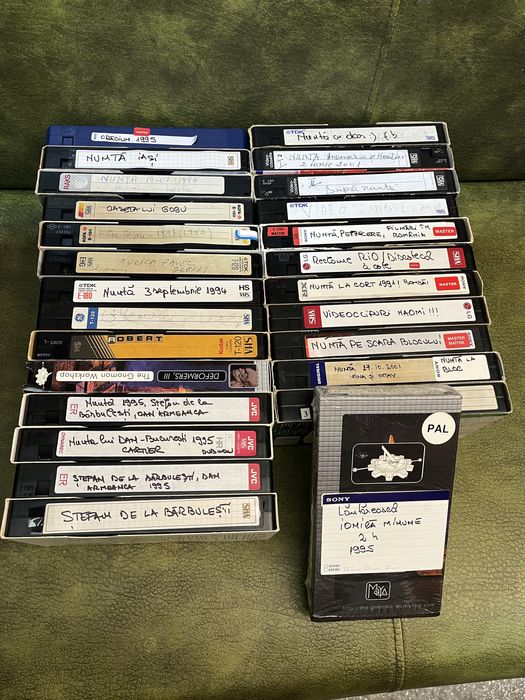 Casete video nunti, petreceri, bairame, lăutarie