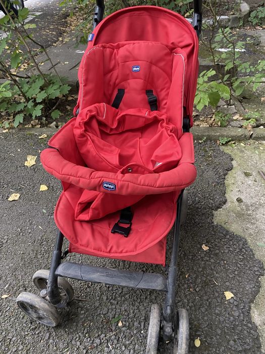 Carucior 3 in 1 Chicco Trio Sprint, Rosu