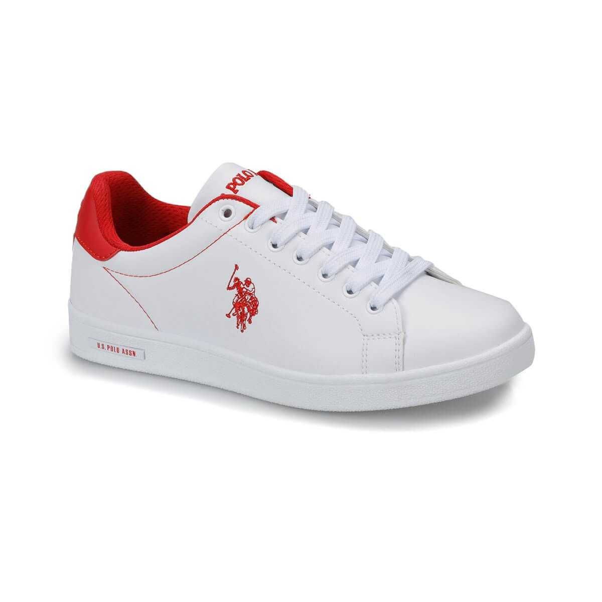 %ПРОМО% POLO® № 38 – Дамски кожени кецове "WHITE & BLUE" нови с кутия