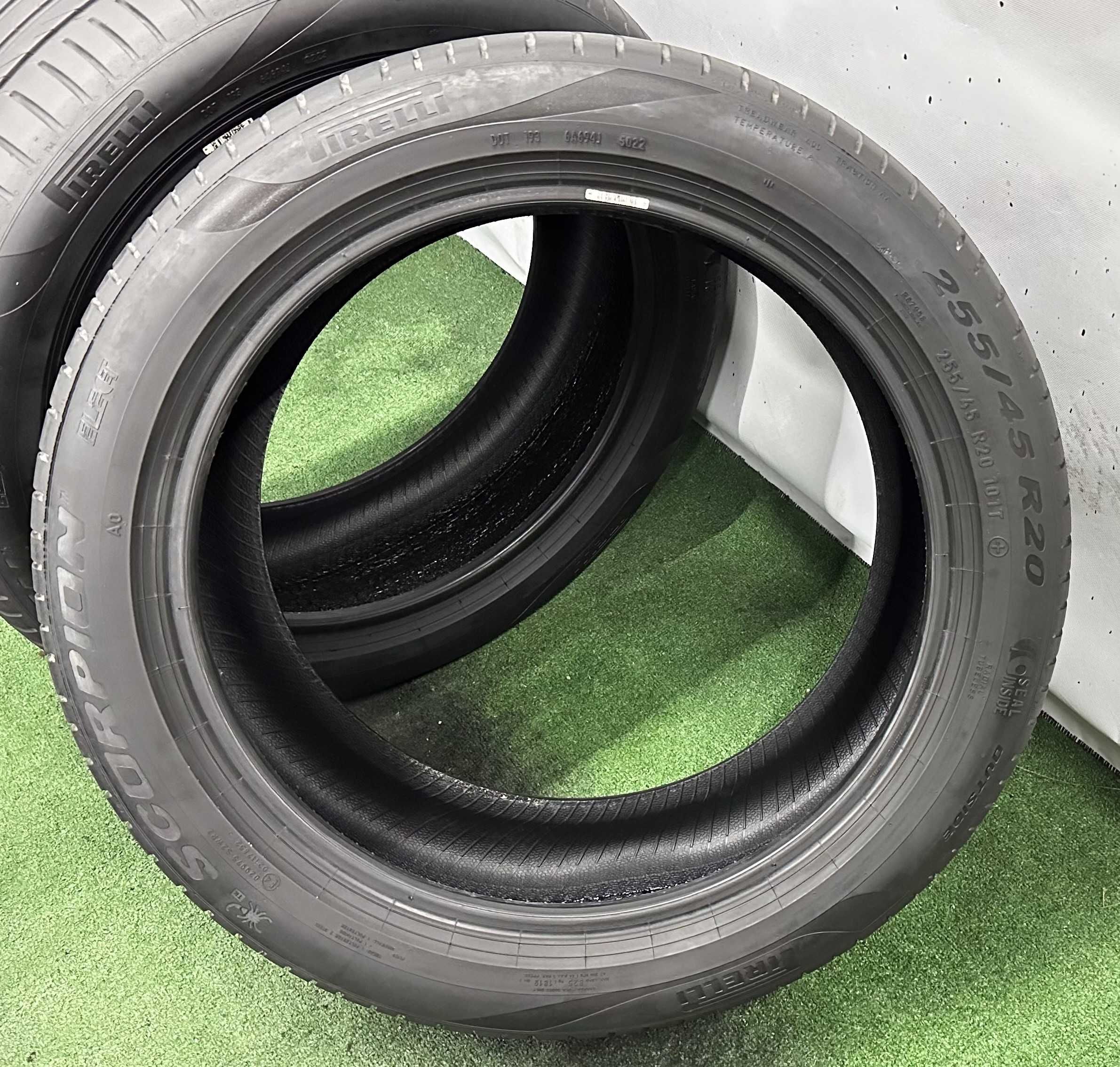 4бр пакет 235/50r20 и 255/45r20 PIRELLI SCORPION летни