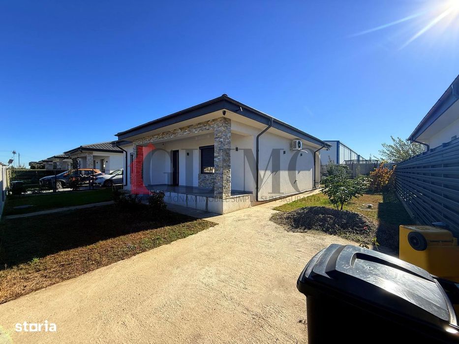 Casa noua 121mp, teren411mp, moderna, utilata si mobilata, Vanatori-GL