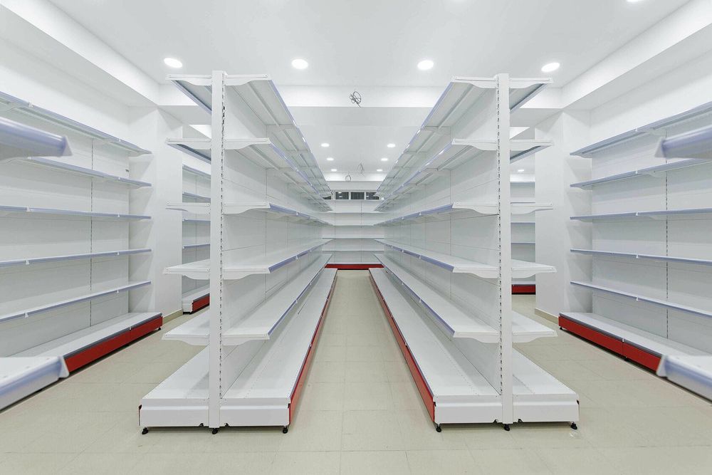 Торговые витринные стеллажи для магазинов