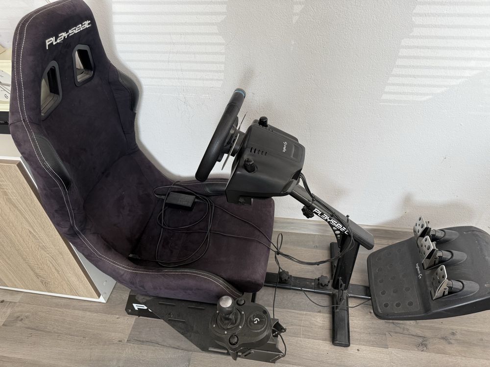 Logitech g29 сет с Шифтър и седалка