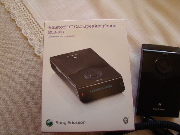 Sony - Bluetooth Car Speakerpone HCB-150