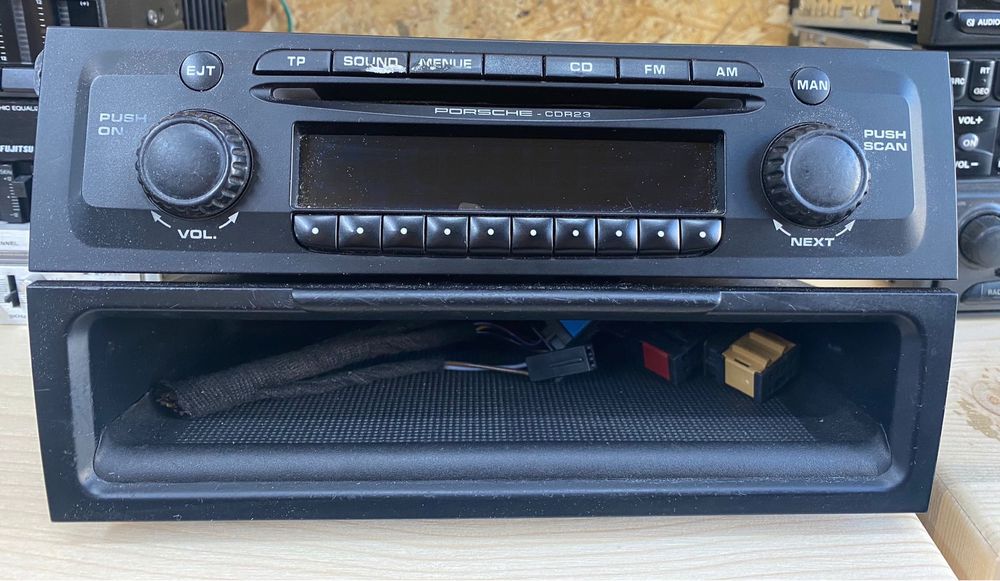 CD player auto Becker CDR 23-Porsche/Mexico Pro MD/Indianapolis