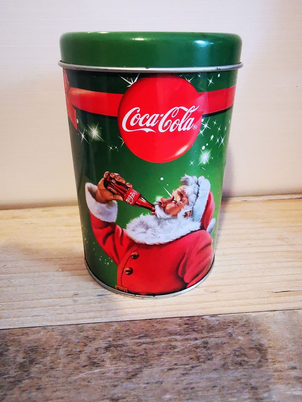 Cutie metalica Coca Cola Moș Craciun