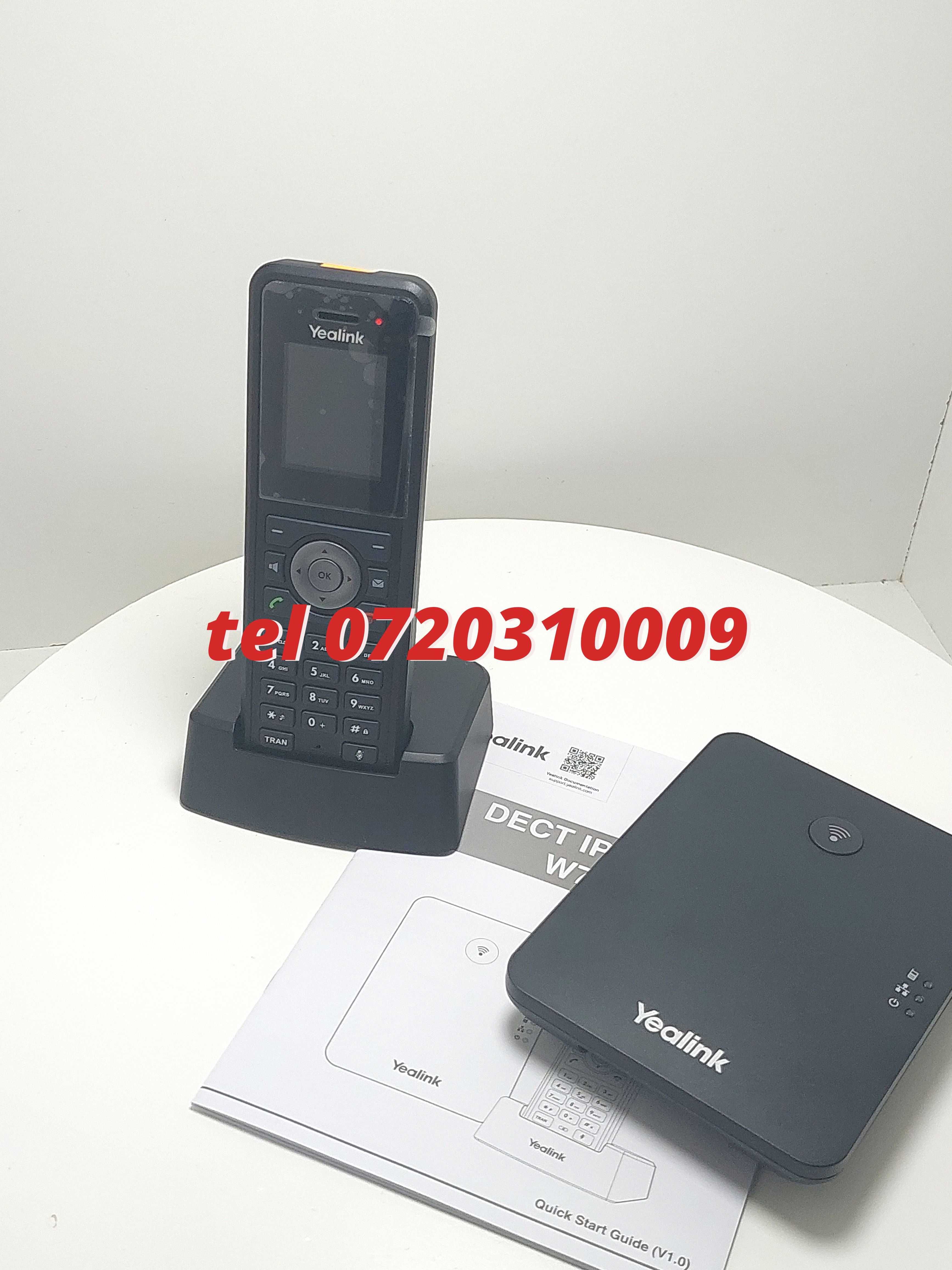 Yealink W79p Telefon Ip Negru 20 Linii Tft Wifi 10 Sip