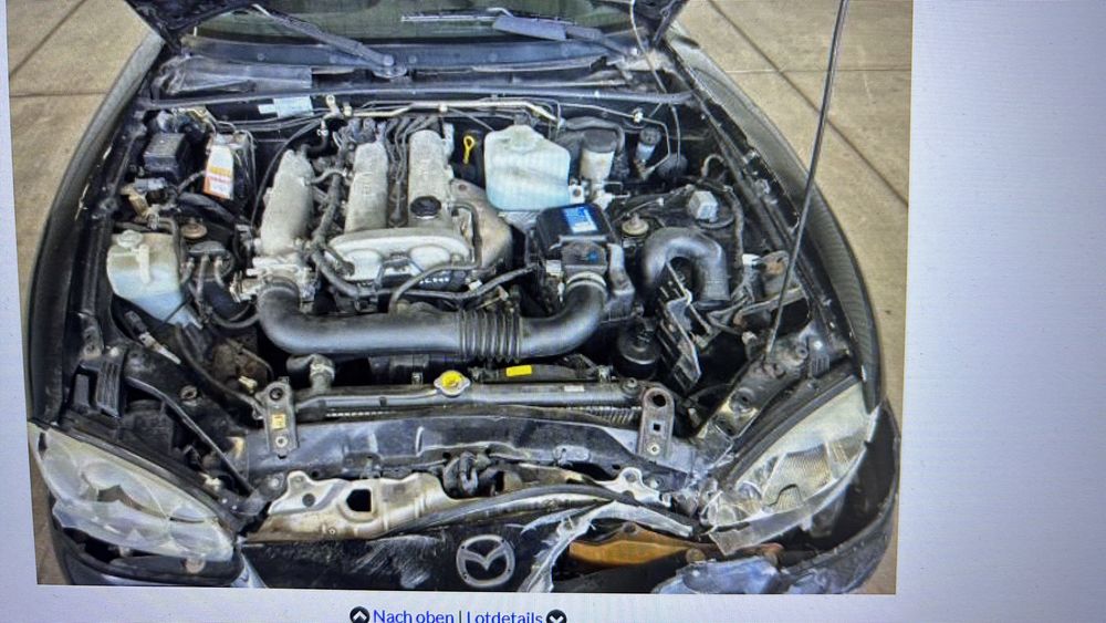 Mazda MX 5 1.6 -108.625 km - An 12/ 2002