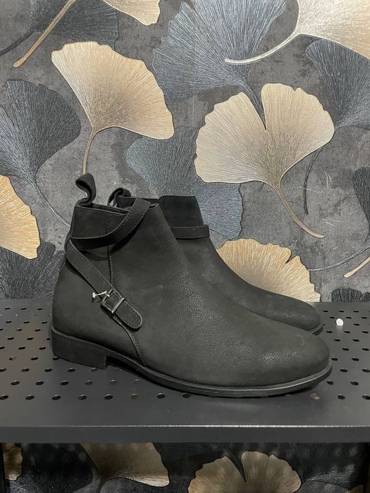 Сапоги натуральный нубук