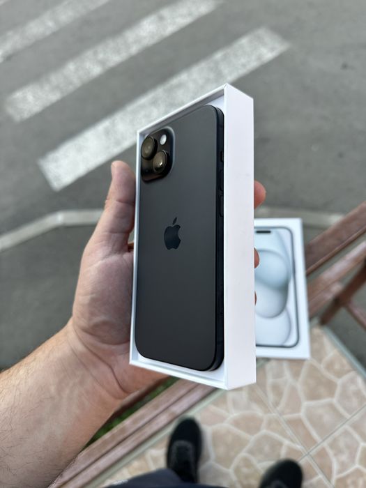 Iphone 15 Black 128 Gb neverlock 100% ca Nou