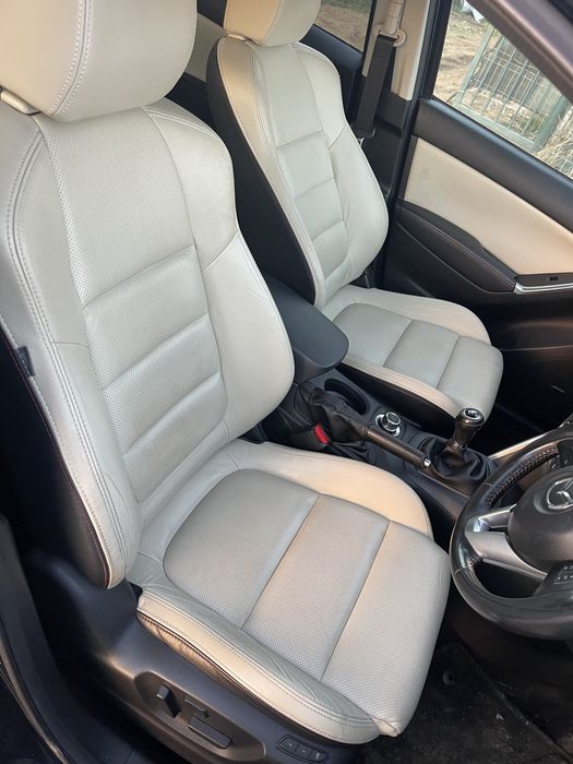 Interior piele crem scaune bancheta mazda cx5 incalzit