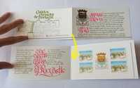Stamp booklet - Timbre Serii Bloc MNH in coperta. CETATI Portugheze...