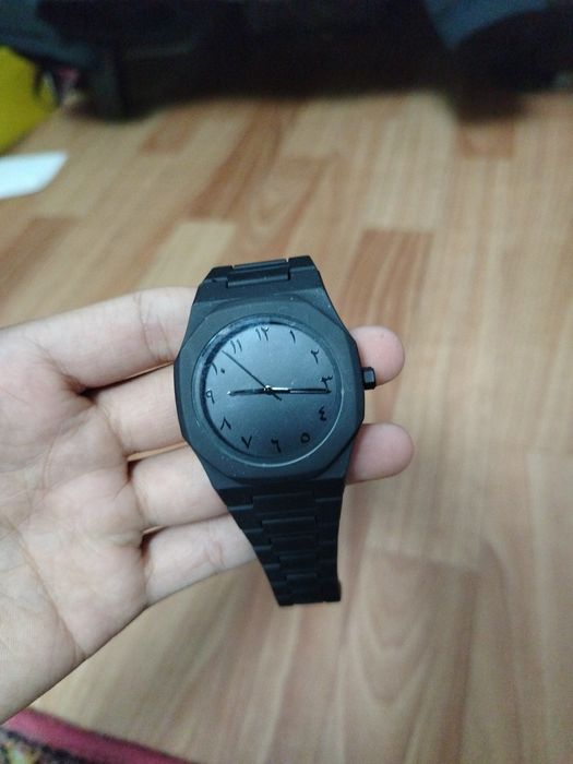 Часы мужской черный