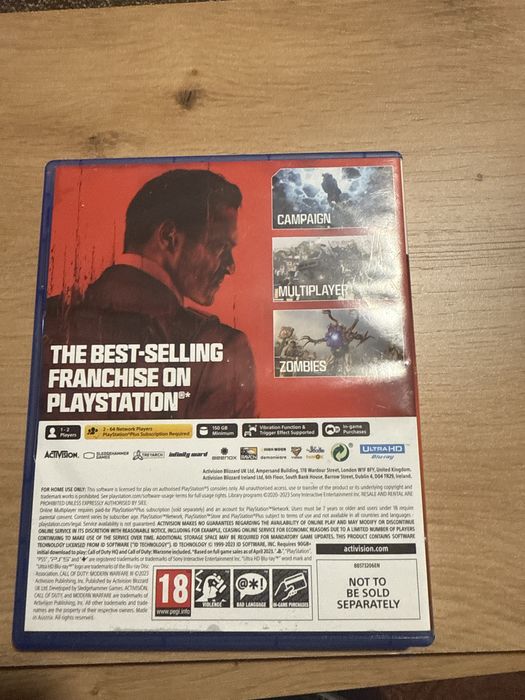 Игра за PS5 CALL of DUTY